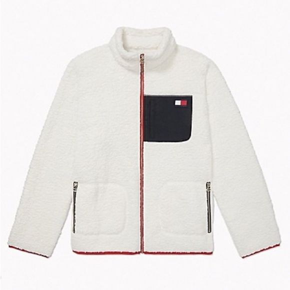 TOMMY HILFIGER
ESSENTIAL CURVE SHERPA POCKET JACKET - Picture 3 of 10